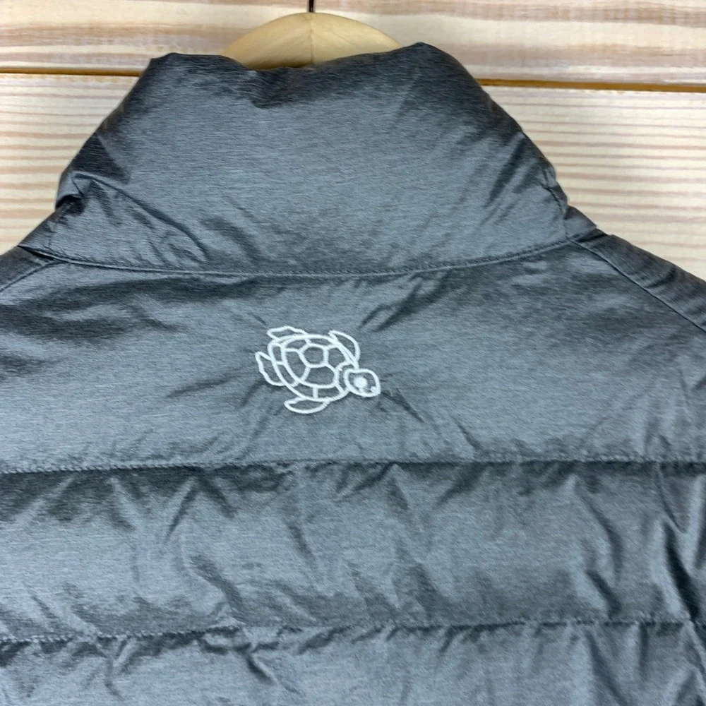 Uniqlo Puffer Jacket Mens L Gray Ultra Light Down Facebook Turtle